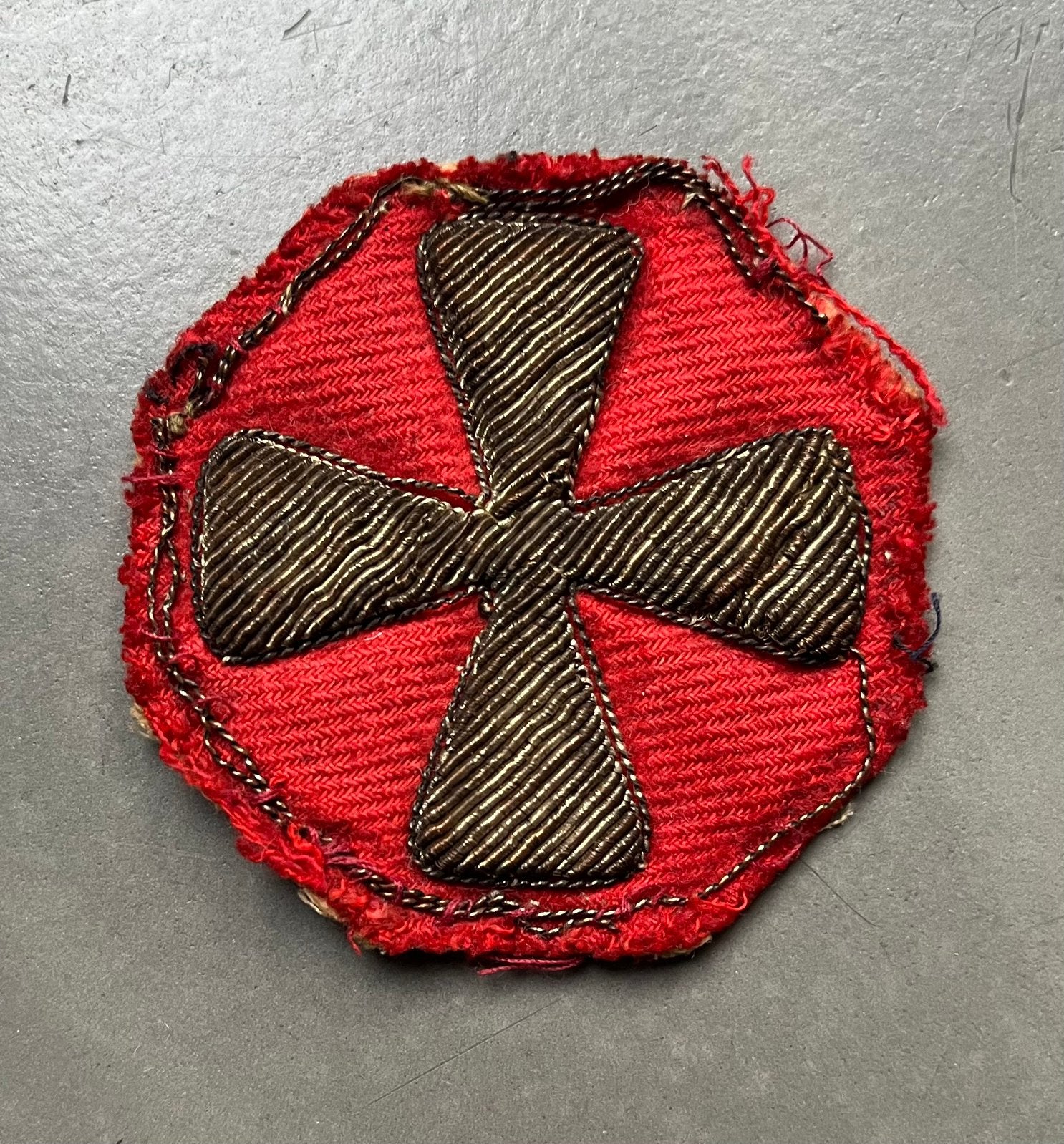 Mouwembleem 8th army ww2 of Korea, Verzamelen, Ophalen of Verzenden, Amerika, Embleem of Badge