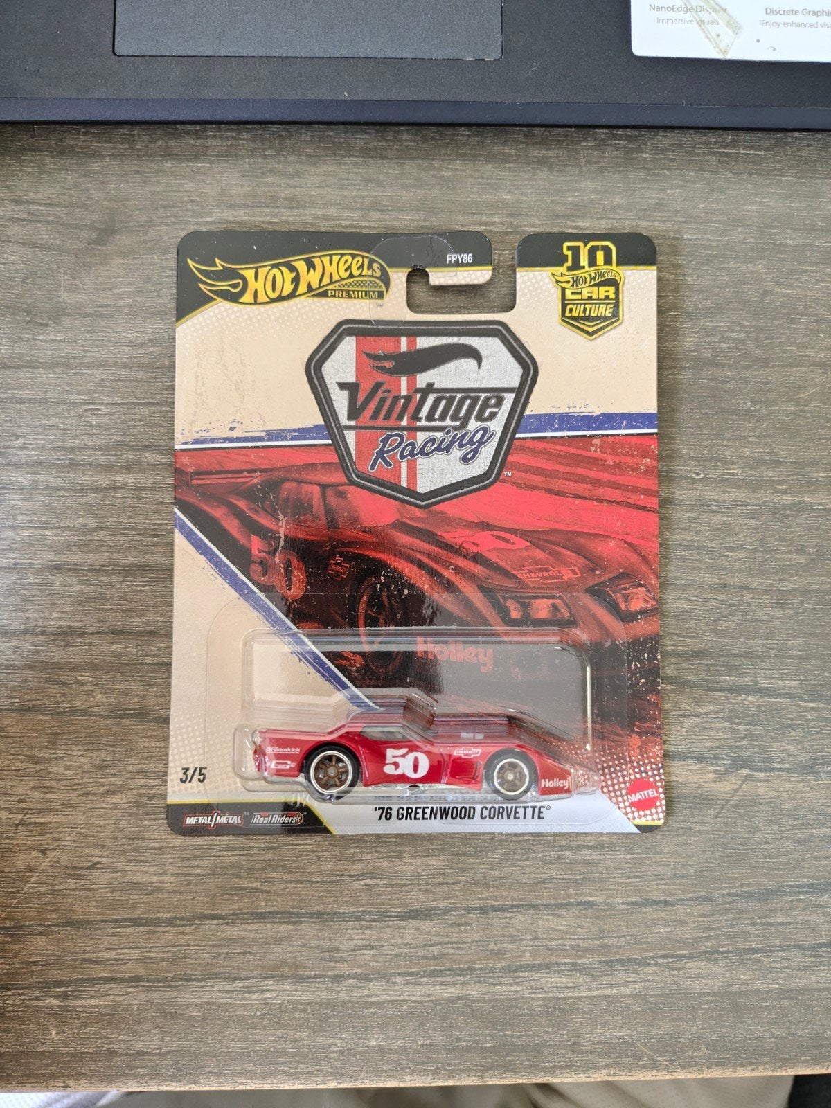 Hot Wheels greenwood Corvette, Ophalen of Verzenden, Nieuw, Auto