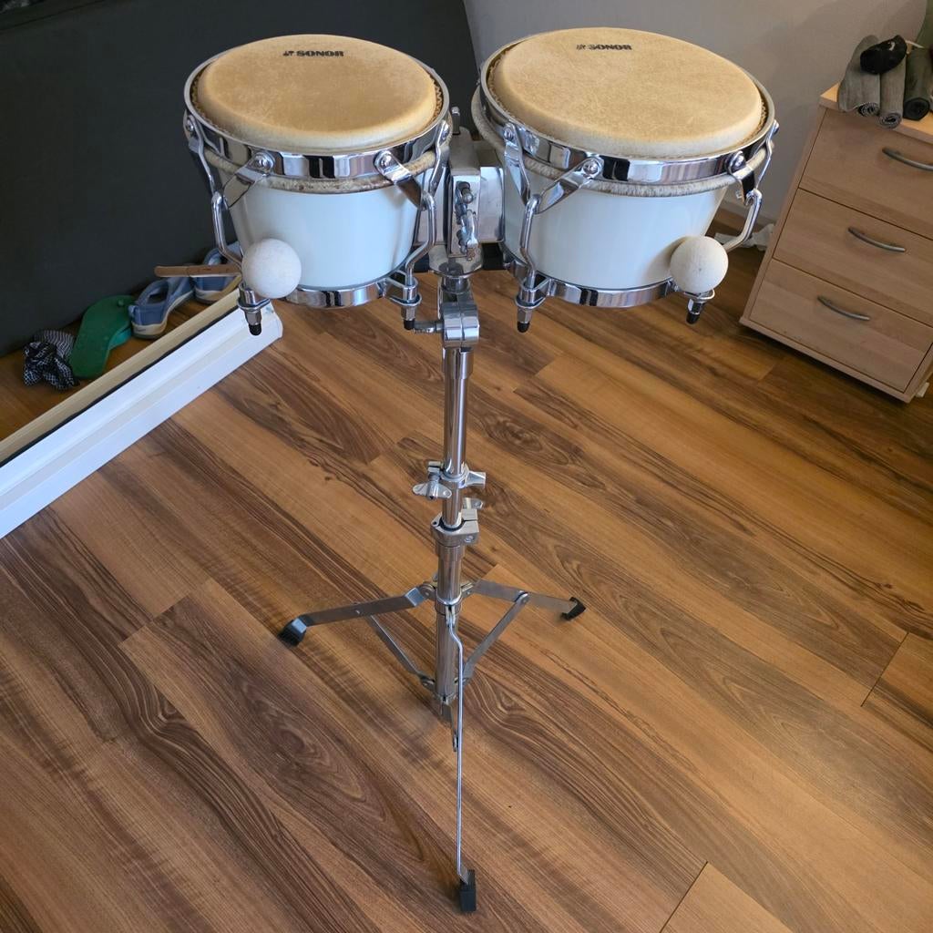 Sonor bongos, Muziek en Instrumenten, Ophalen, Zo goed als nieuw, Sonor