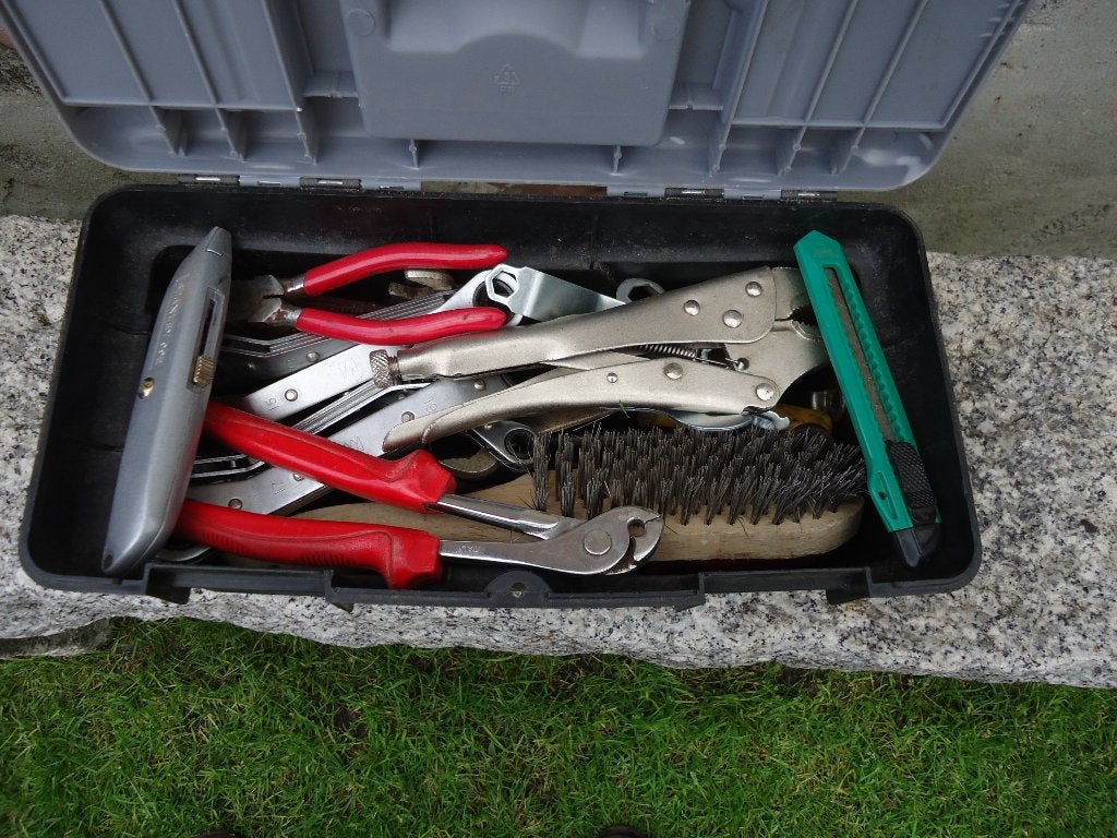 Verschillende soorten hobby gereedschap - klussen hulpje, Ophalen of Verzenden, Gebruikt