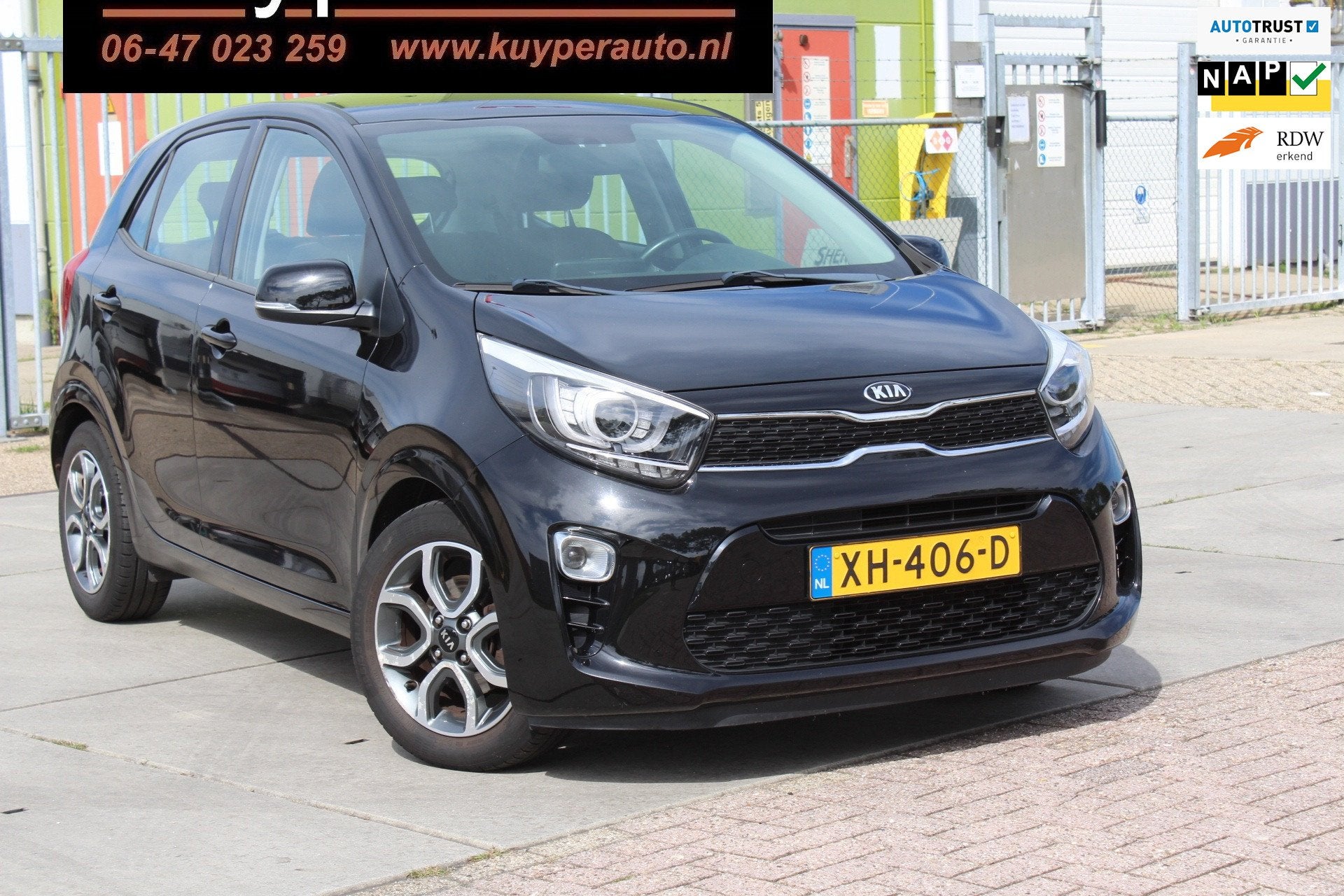Kia Picanto 1.0 CVVT DynamicPlusLine DEALER ONDERHOUDEN MULT, Voorwielaandrijving, Gebruikt, Euro 6, 4 stoelen