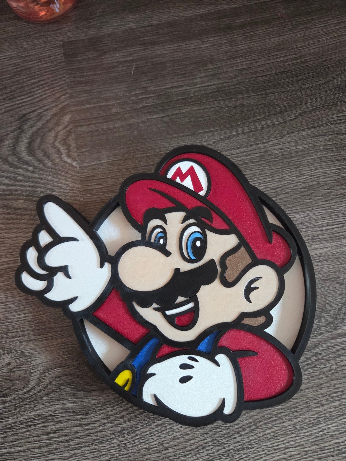 Super Mario wanddecoratie voor game- of kinderkamer, Ophalen of Verzenden, Nieuw