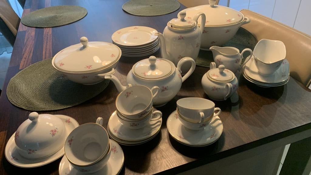 Servies C.T. Tielsch Walbrzych, Antiek en Kunst, Antiek | Servies compleet, Ophalen