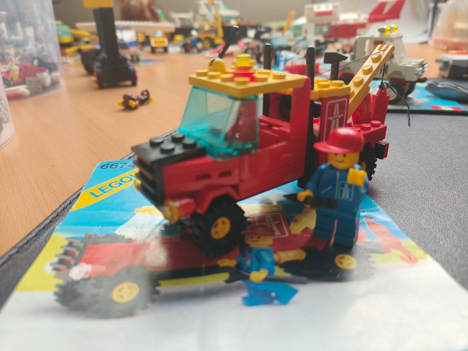 Lego 6674 Takelwagen - Legoland, Kinderen en Baby's, Speelgoed | Duplo en Lego, Lego, Ophalen of Verzenden, Compleet, Complete set