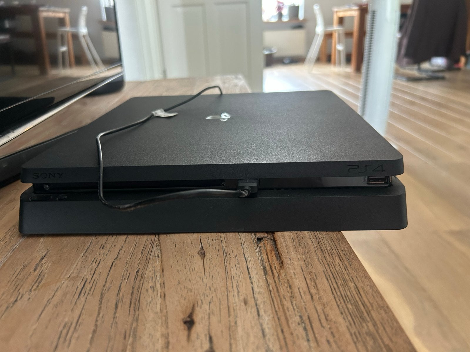 PlayStation 4 Slim 500GB met controller en 18 games, Ophalen, Met 1 controller, Slim, 500 GB