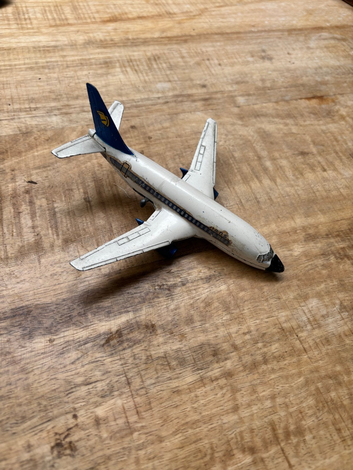 Vintage Dinky Toys Boeing 737 - Sales No. 717, Ophalen of Verzenden, Gebruikt