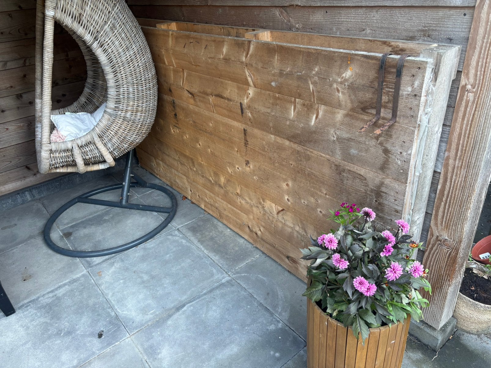 Grote pallet, Ophalen of Verzenden, Zo goed als nieuw, 50 mm of meer, Minder dan 200 cm