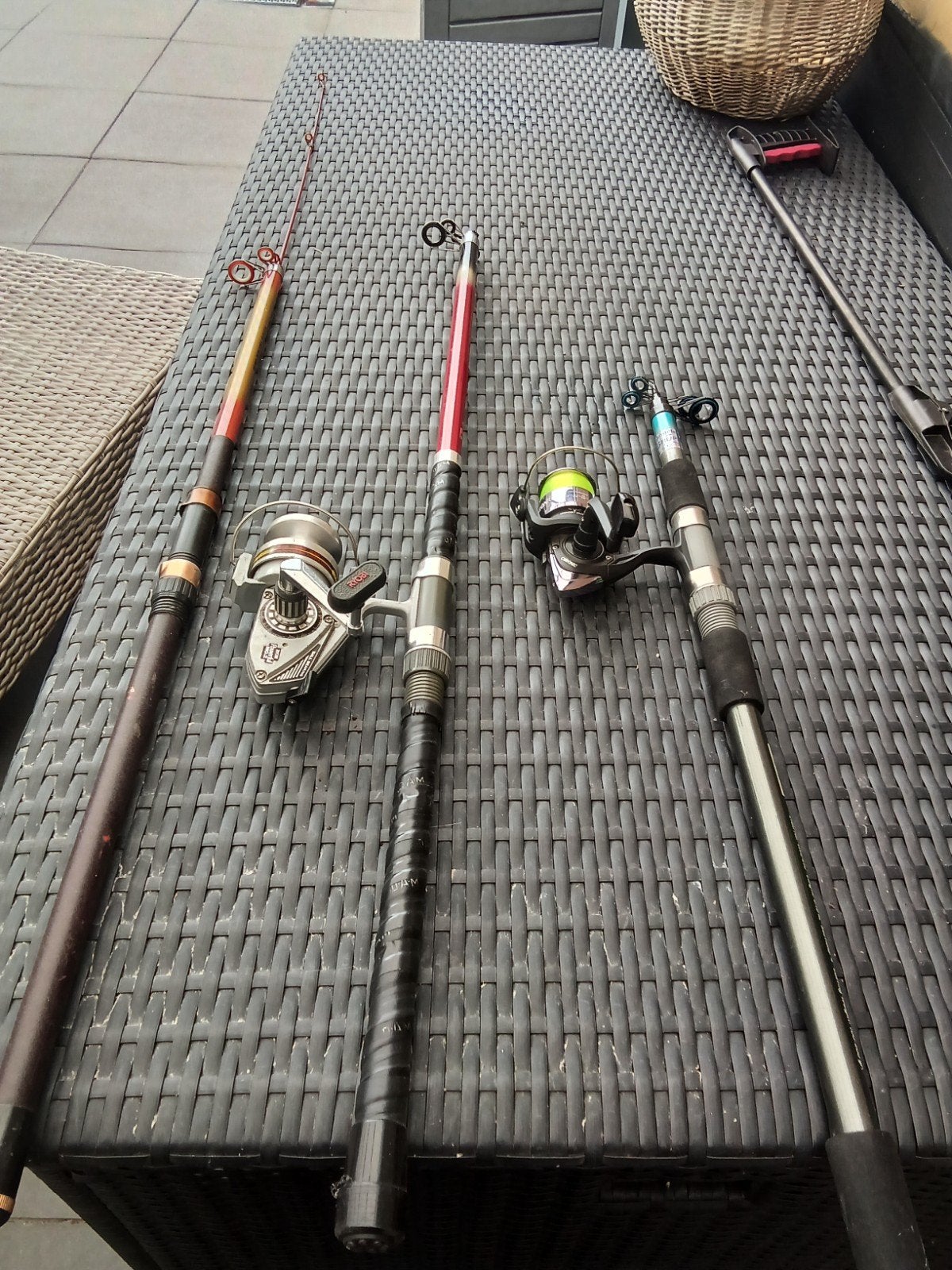 telescoop hengel s vanaf 10euro, Watersport en Boten, Ophalen, Zo goed als nieuw, Vaste hengel