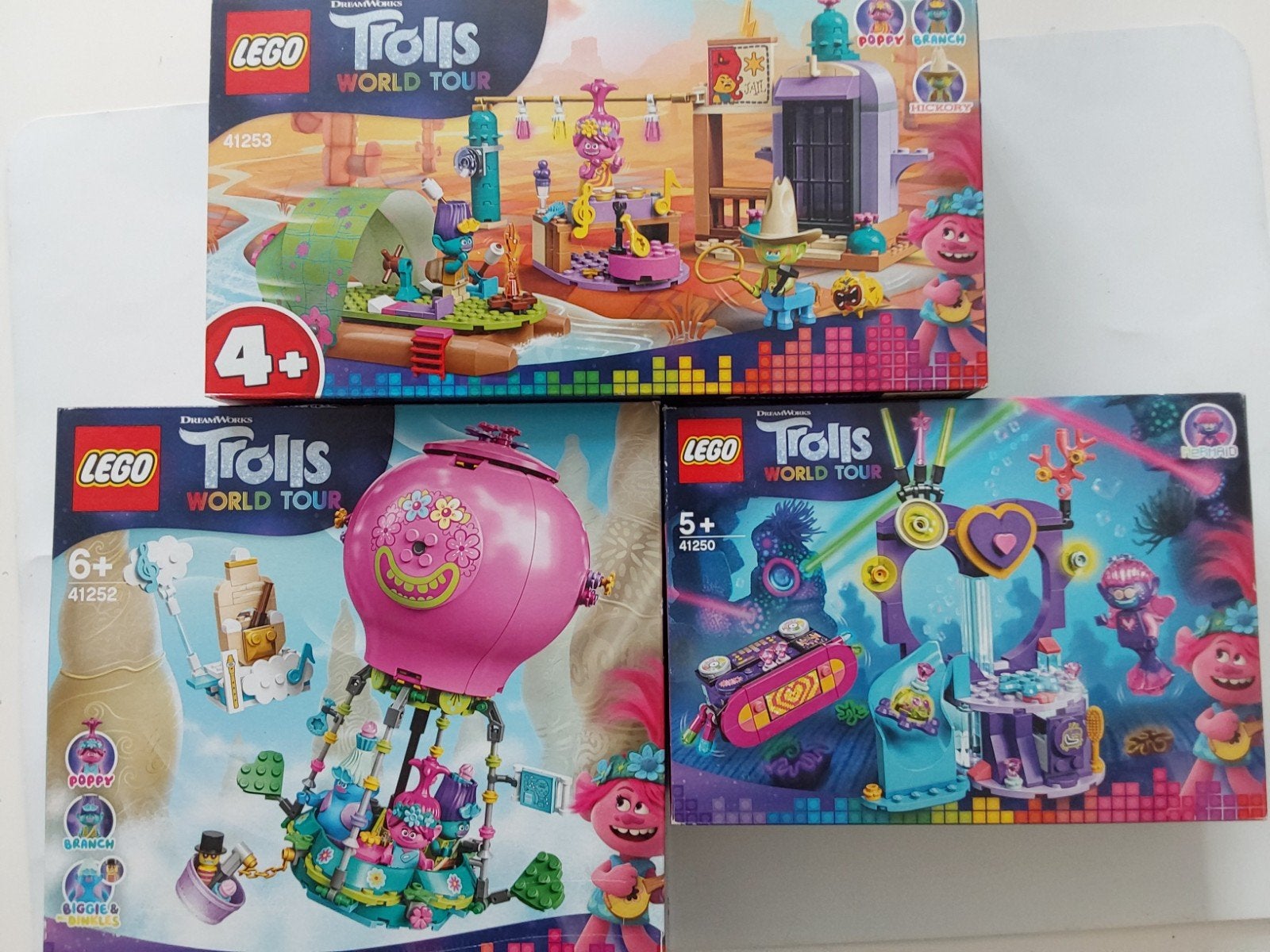 Lego Trolls World Tour 3 sets 🆕️ ( in seal ), Kinderen en Baby's, Overige thema's, Lego, Nieuw, Ophalen of Verzenden