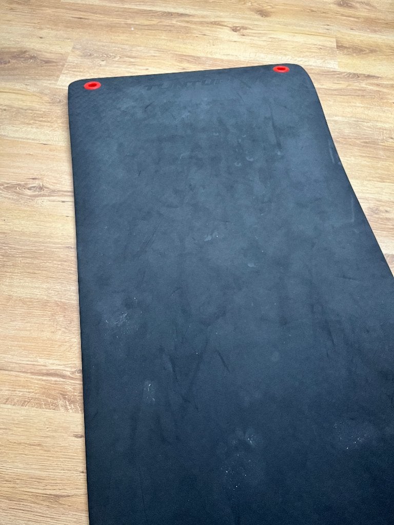 Tunturi Fitnessmat - Zwart - Zo goed als nieuw, Ophalen of Verzenden, Zo goed als nieuw, Buik, Fitnessmat
