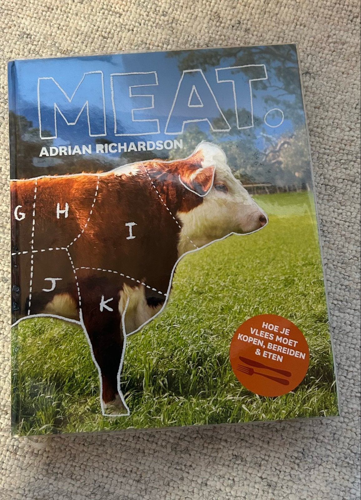 MEAT. Hoe je vlees moet kopen, bereiden & eten - Adrian Rich, Ophalen of Verzenden, Zo goed als nieuw, Overige gebieden, Hoofdgerechten