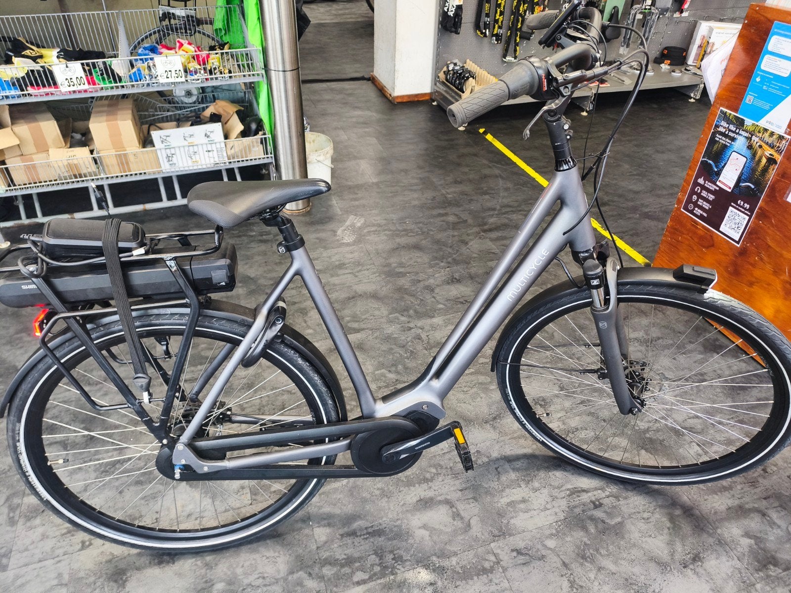 Multicycle E-bike Shimano Steps - Zo goed als nieuw, slechts, Fietsen en Brommers, Ophalen of Verzenden