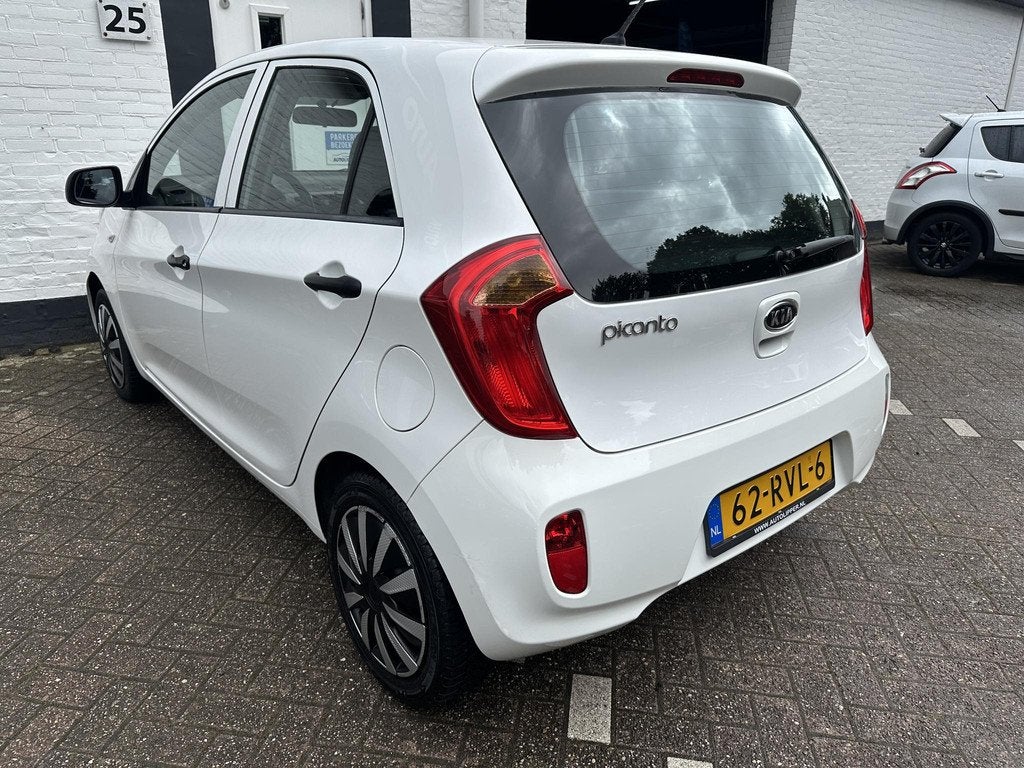 Kia Picanto 1.0 CVVT Airco /Nieuwe apk bij aflevering/5 drs, Voorwielaandrijving, Euro 5, Stof, Gebruikt