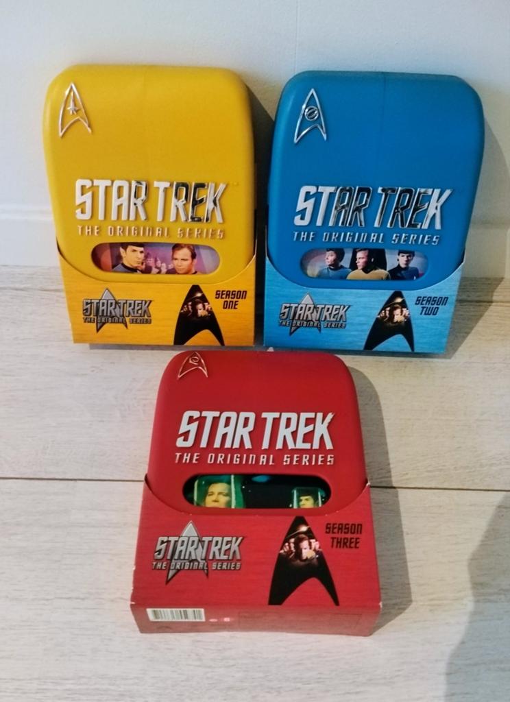 Star Trek TOS 3 DVD Box Set, Vanaf 9 jaar, Ophalen of Verzenden, Zo goed als nieuw, Science Fiction