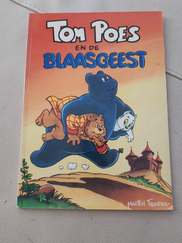 Tom Poes : En de Blaasgeest, Boeken, Stripboeken, Gelezen, Marten Toonder, Verzenden, Meerdere stripboeken