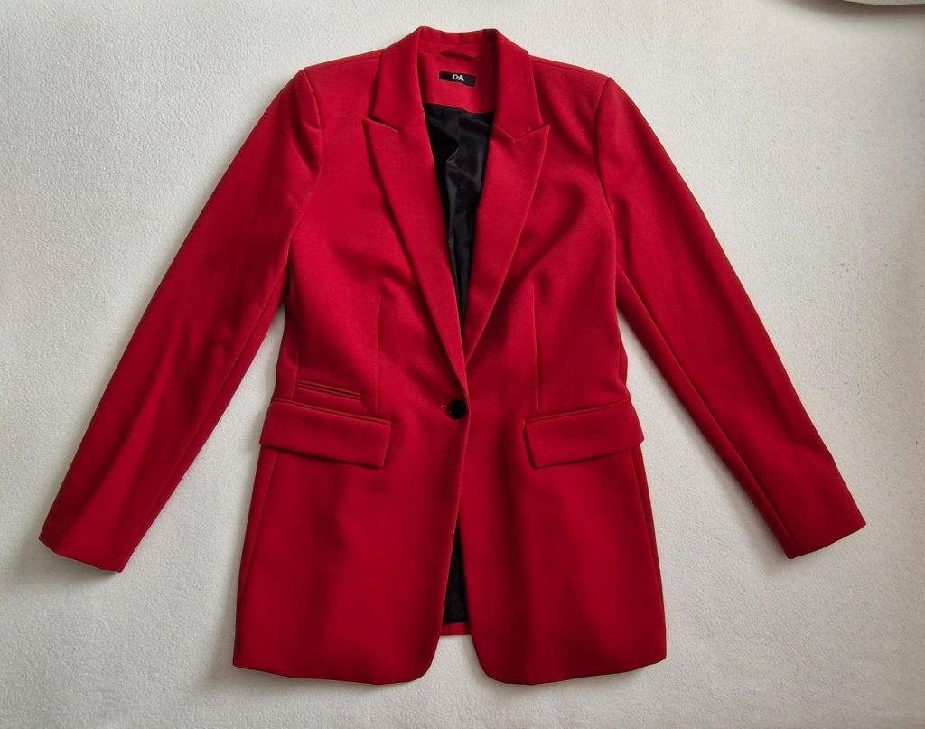 C&A blazer – maat 38, Ophalen of Verzenden, Zo goed als nieuw, Maat 38/40 (M), Rood