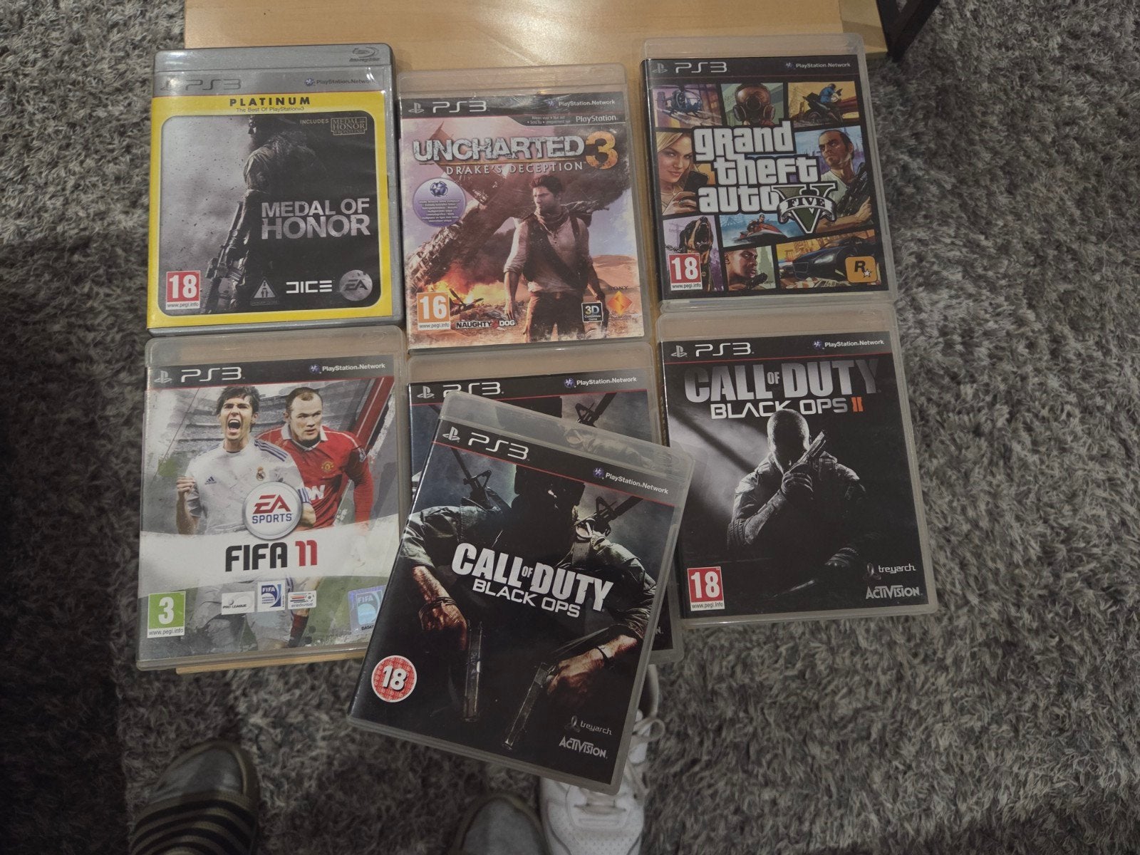 7 games voor PS3, Ophalen of Verzenden, Zo goed als nieuw