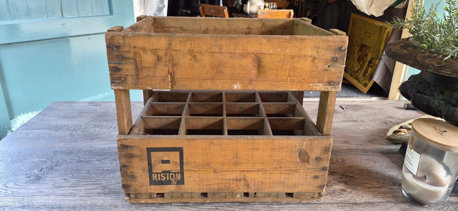 Vintage Ariston krat Koningshoeven La Trappe 1967, Ophalen of Verzenden