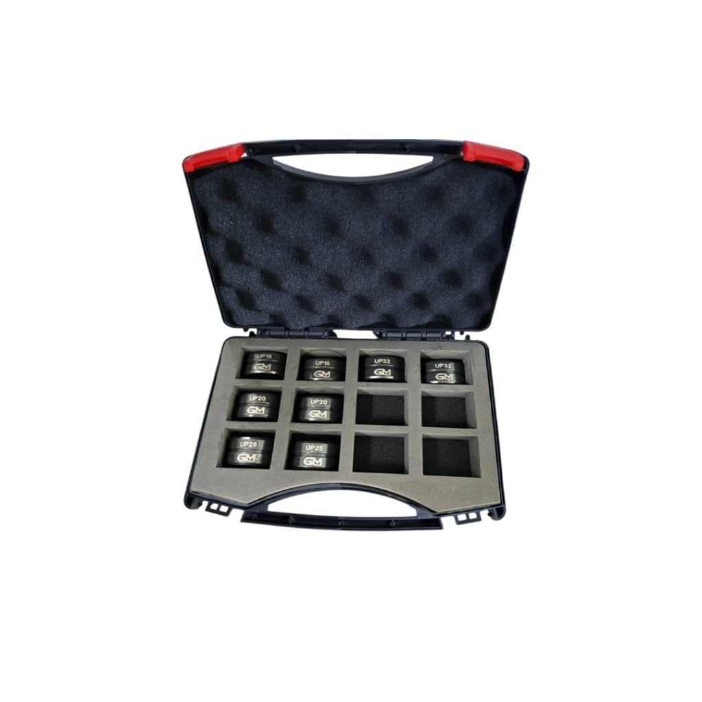 Germat persbek set UP-press (16–32 mm), Verzenden, Klantenservice@germat.nl, Gereedschap of Toebehoren, Nieuw