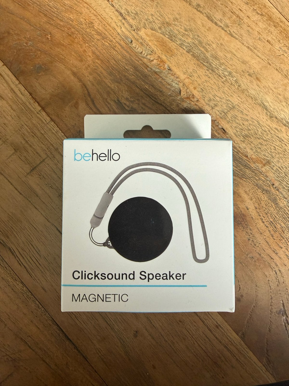 BeHello Clicksound Speaker - Magnetisch & Draagbaar, Overige typen, Nieuw, Minder dan 60 watt, Ophalen