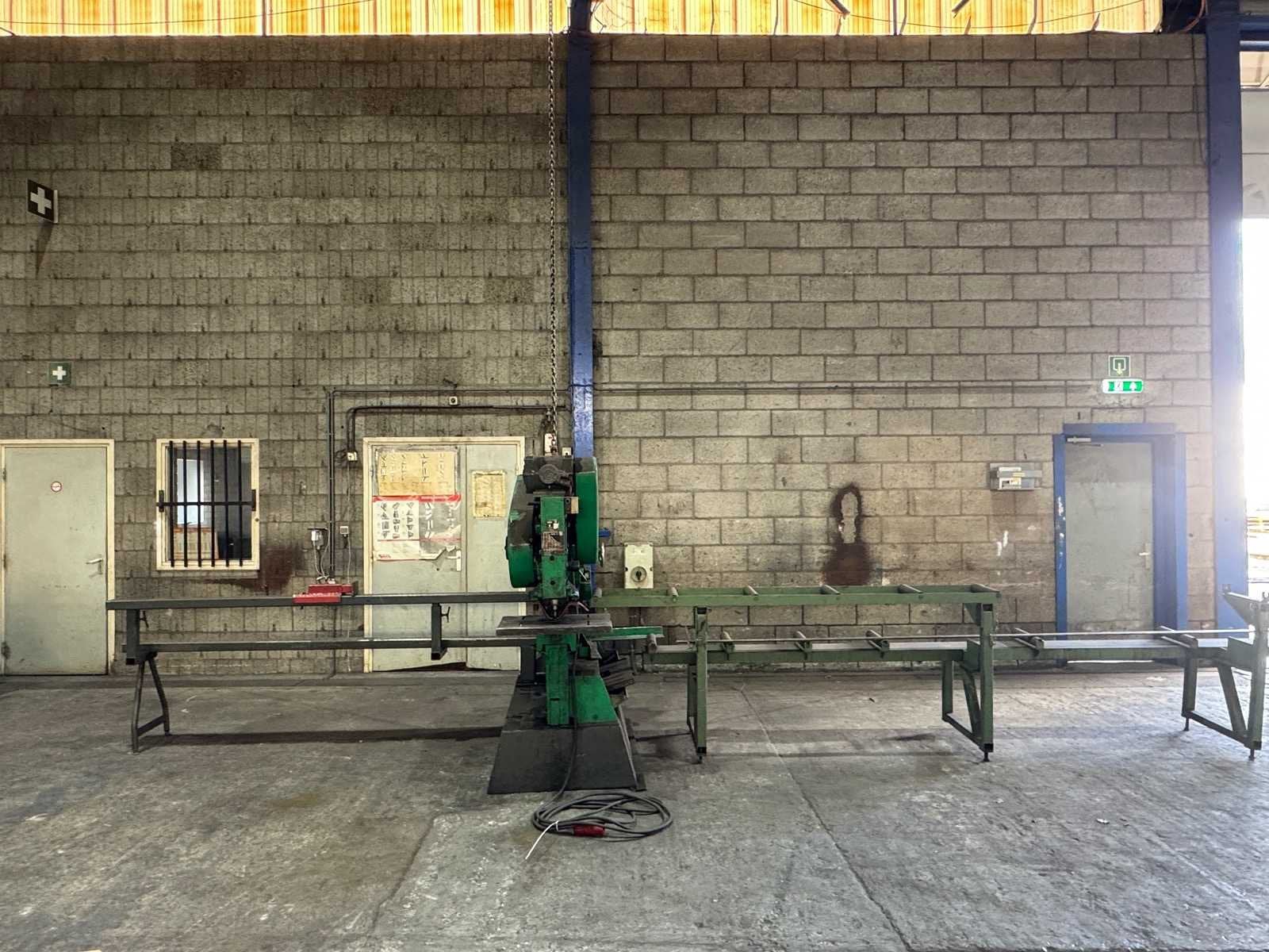 Peddinghaus 210A/13 gecombineerde profielstaalschaar, Ophalen