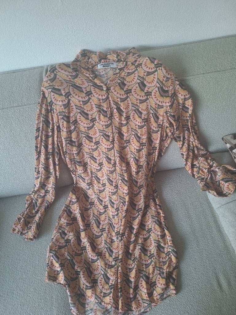 Jurk, als nieuw, colourful rebel, Zwart, Maat 46/48 (XL) of groter, Ophalen of Verzenden, Zo goed als nieuw