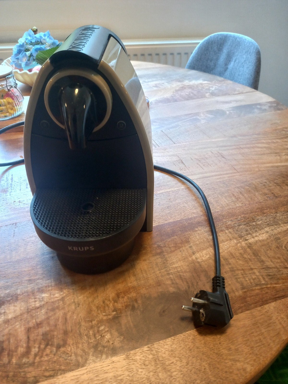Nespresso Krups koffiezetapparaat - Zo goed als nieuw, Ophalen, Espresso apparaat, Zo goed als nieuw, 1 kopje