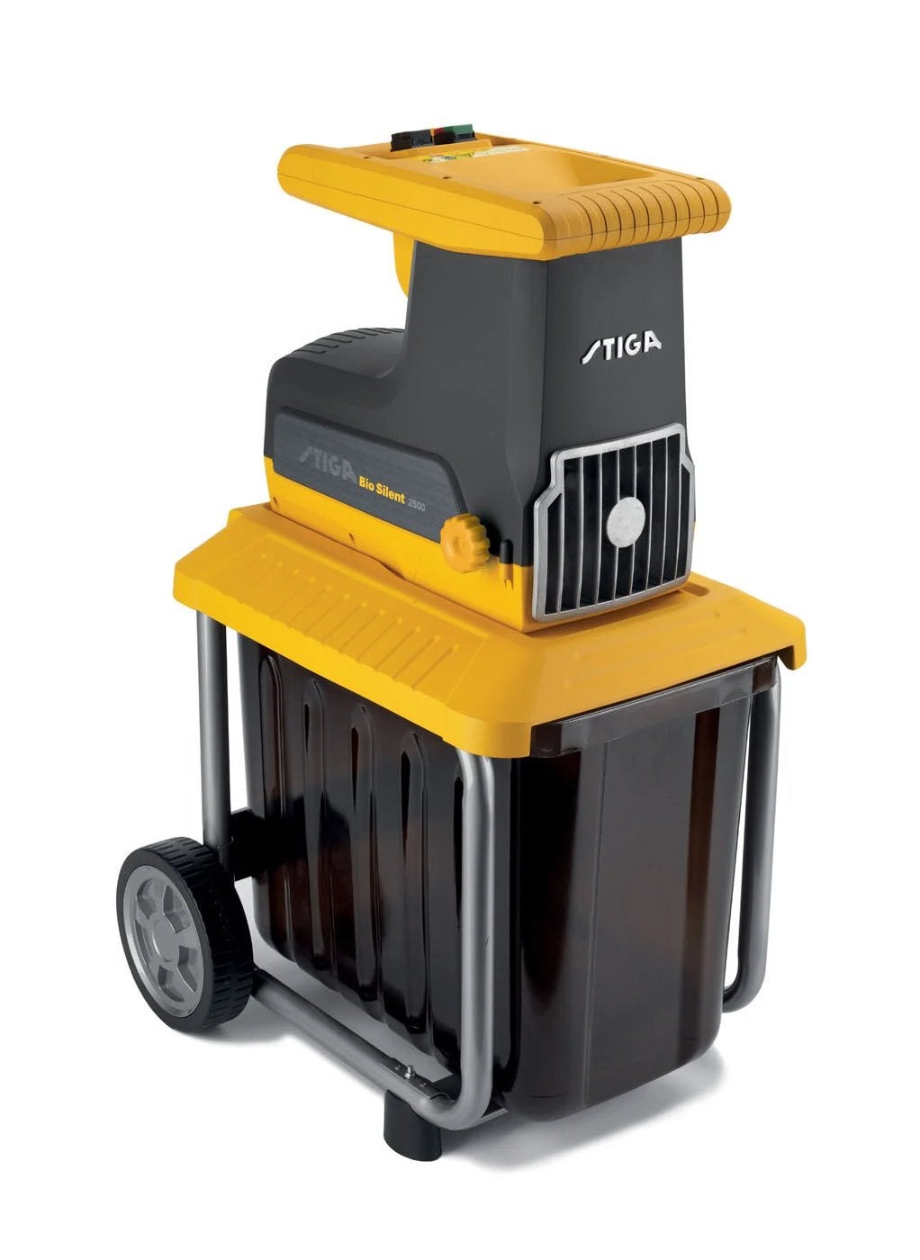 Stiga Bio Silent hakselaar 2500 NIEUW, Ophalen, Nieuw, Elektrisch, Met opvangbak
