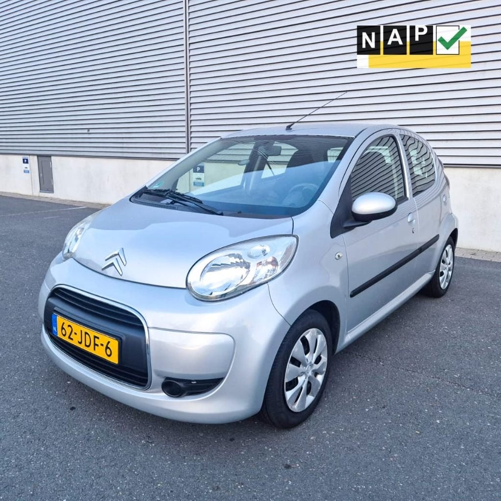 Citroën C1 1.0 5DRS Sensodrive 2009 Grijs 118.466km AUTOMAAT, 4 stoelen, C1, 68 pk, Origineel Nederlands