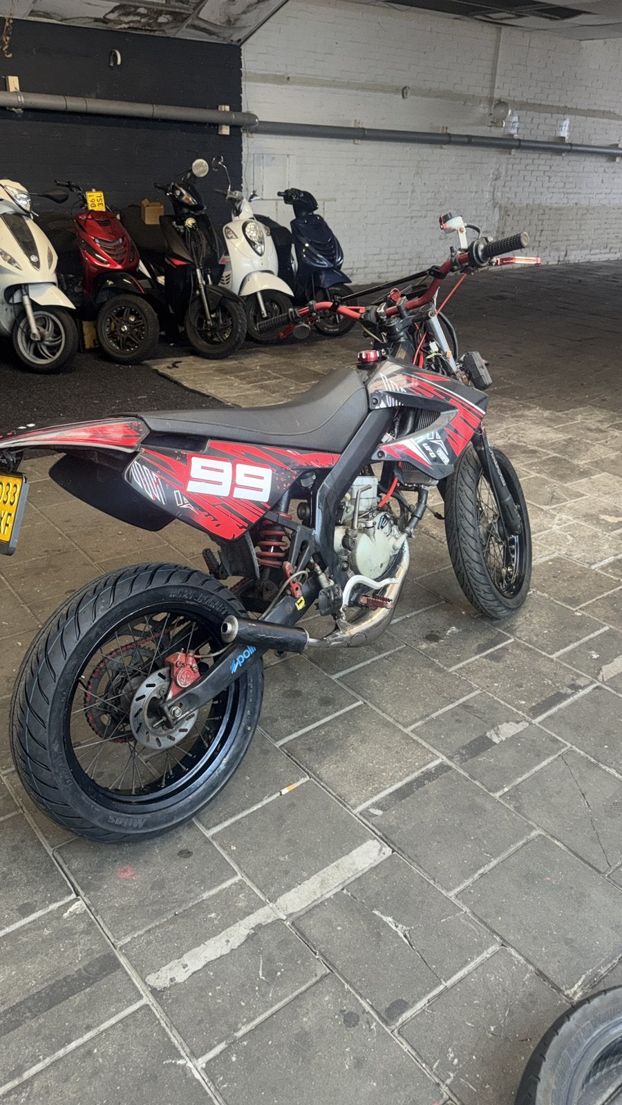 Derbi senda race 77cc, 6 versnellingen, Derbi, Maximaal 45 km/u, Derbi