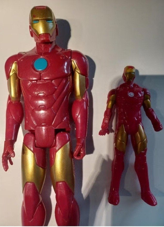 Marvel Iron man 2 st., Ophalen of Verzenden, Zo goed als nieuw