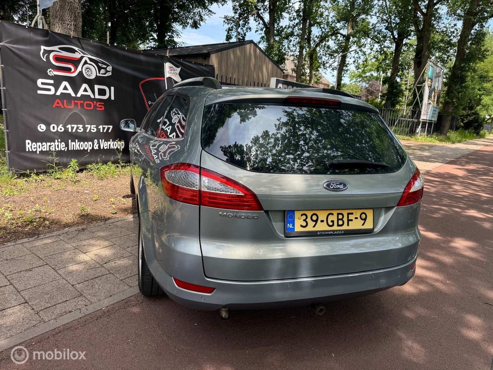 Ford Mondeo Wagon 1.6-16V Titanium, Auto's, Ford, 1596 cc, Gebruikt, Zwart, 4 cilinders