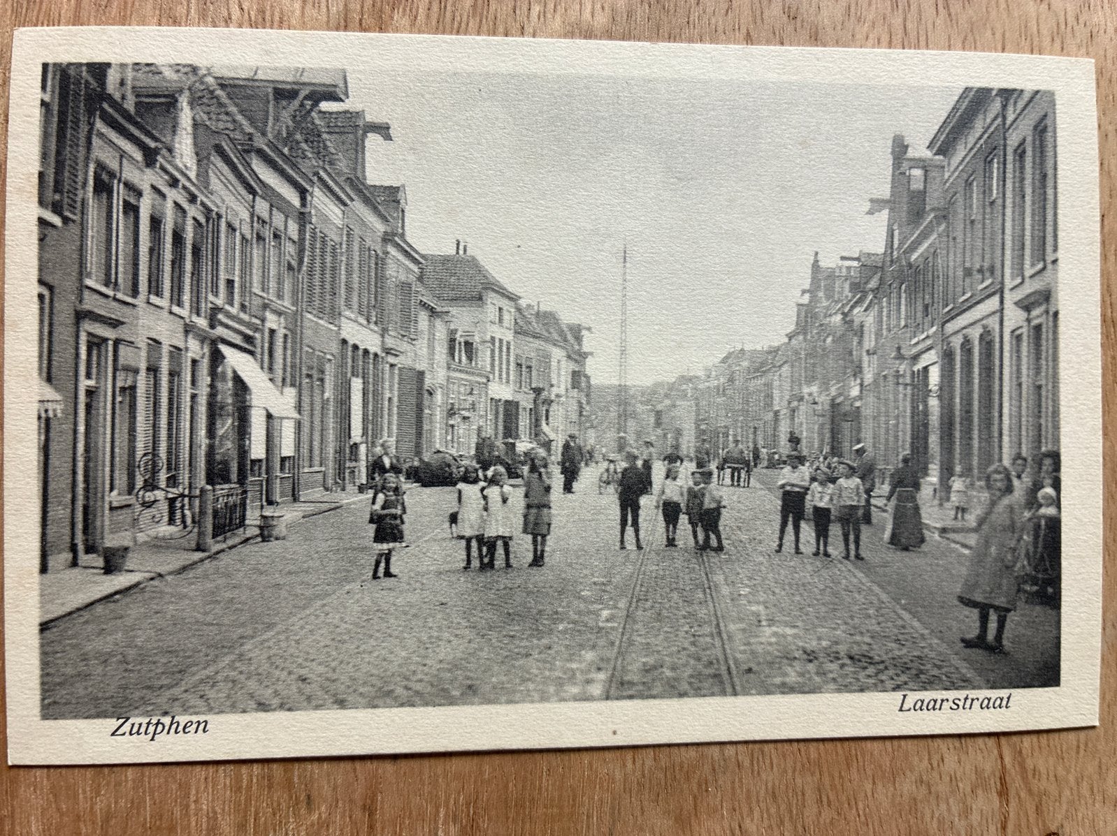 Oude Ansichtkaart Laarstraat Zutphen, Ophalen of Verzenden, 1920 tot 1940, Ongelopen, Gelderland