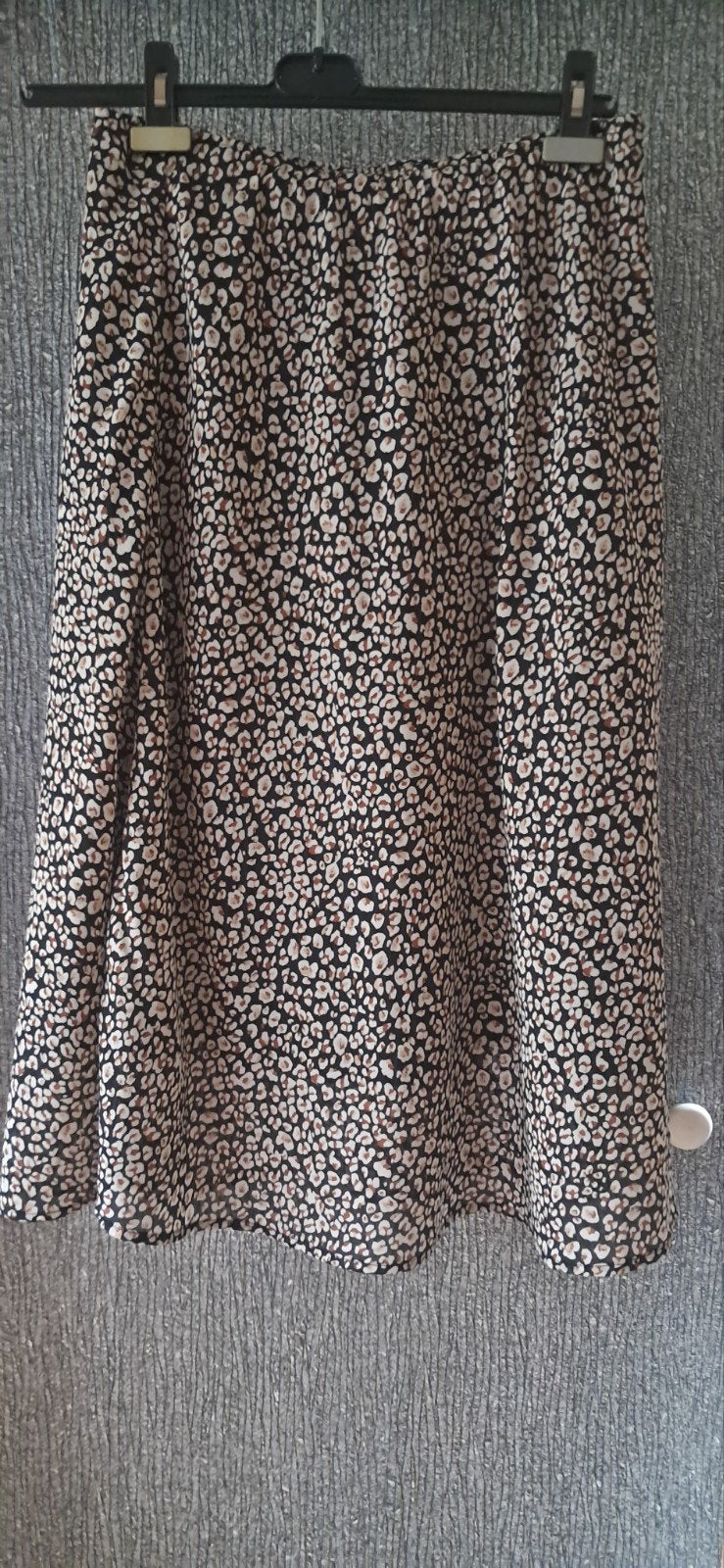 Damesrok maat 38 met dierenprint, Maat 38/40 (M), Meerkleurig, Ophalen of Verzenden, Gedragen