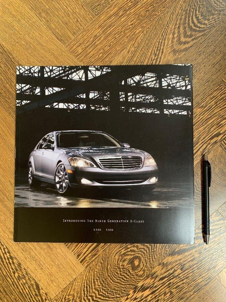 Amerikaanse brochure Mercedes-Benz S-klasse 2007 W221 USA, Nieuw, Mercedes-Benz, Mercedes, Ophalen of Verzenden