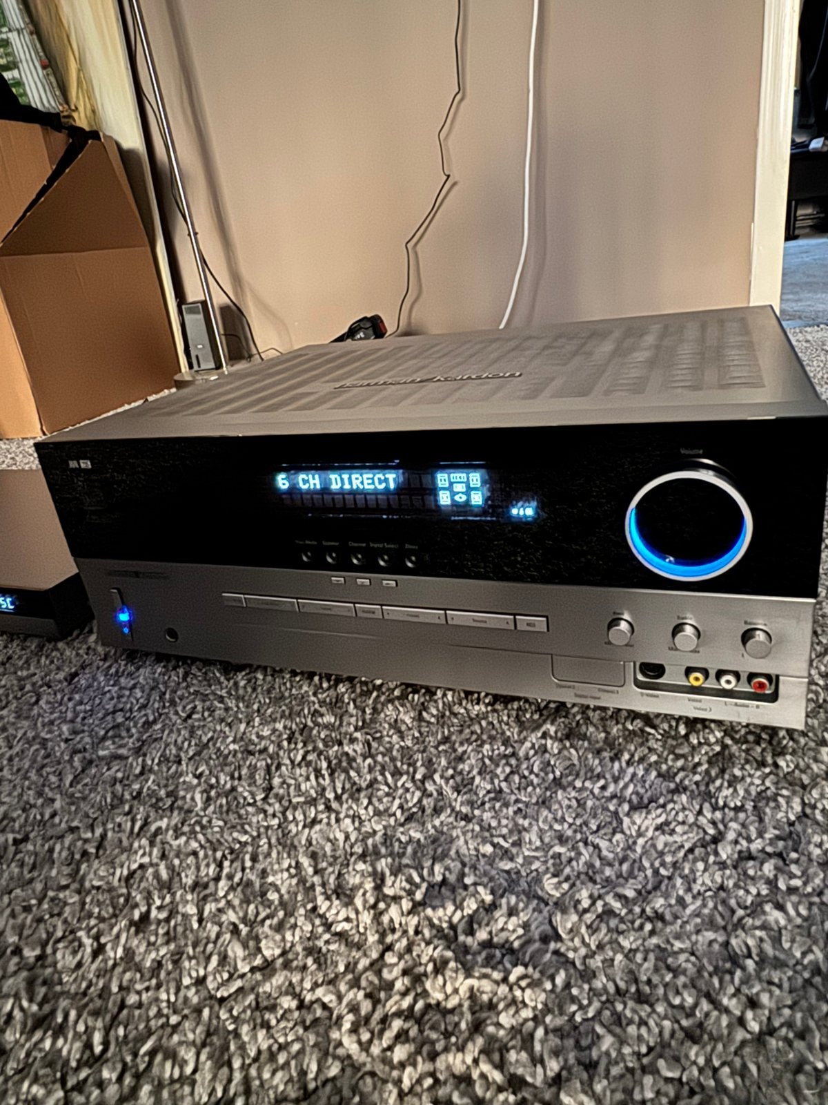 Harman/Kardon AVR 135 Audio Video Receiver, Ophalen, Zo goed als nieuw, 120 watt of meer, Overige merken