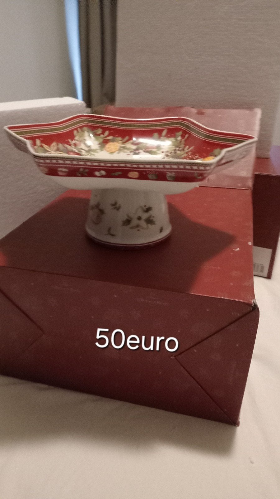 Villeroy & Boch Christmas Toys Etagere Stervormig, Ophalen of Verzenden, Nieuw, Overige stijlen