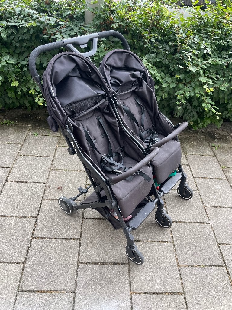 Bannini duo buggy, Ophalen, Gebruikt, Overige merken, Verstelbare rugleuning
