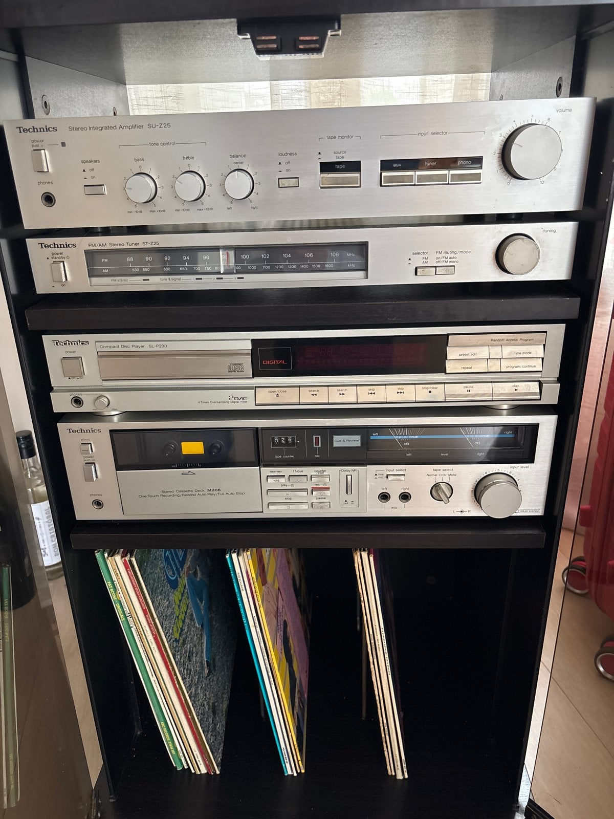 Technics Stereo Set: Versterker, Tuner, CD-speler, Cassetted, Audio, Tv en Foto, Stereo-sets, Cassettedeck, Losse componenten