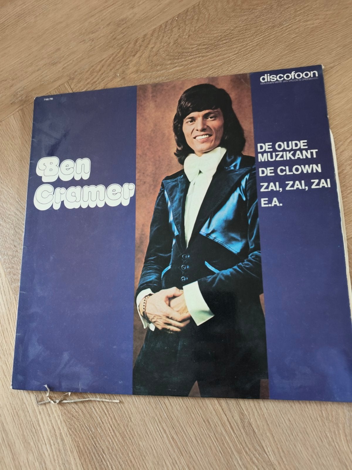 Ben Cramer - De Oude Muzikant LP (1975), LP, Gebruikt, Pop, Ophalen of Verzenden