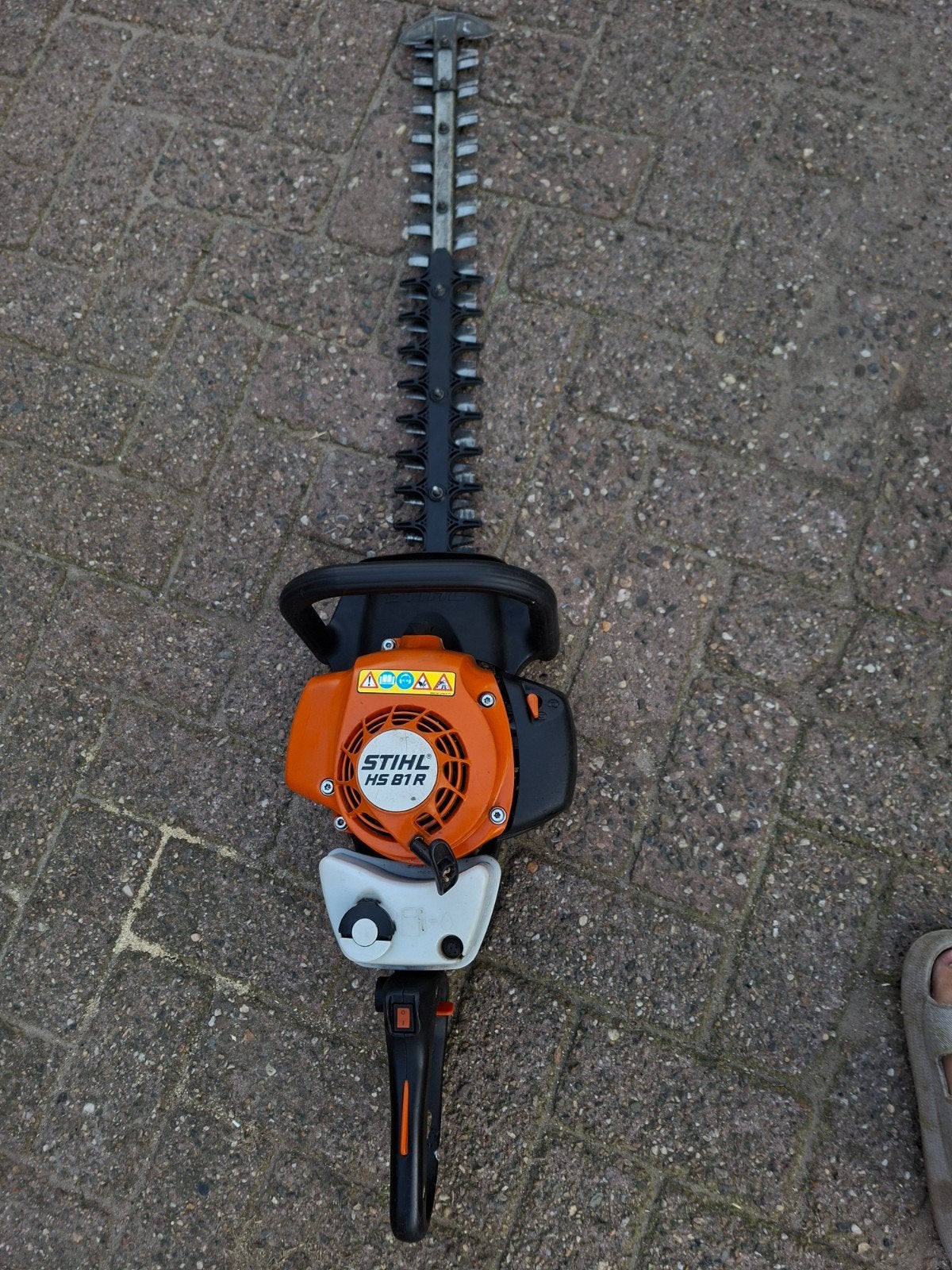 te koop : Stihl motorheggenschaar 70cm € 250,00, Ophalen of Verzenden, Gebruikt, Benzine, Stihl