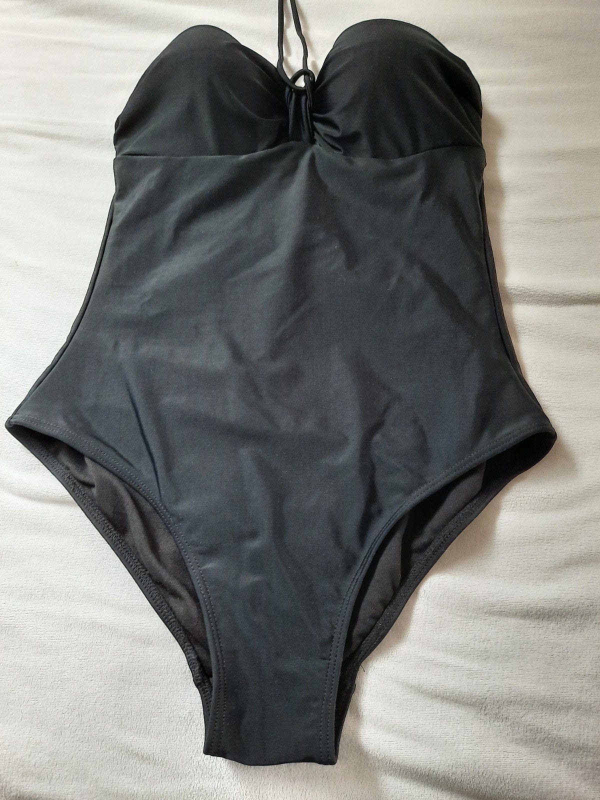 Zwart badpak van Hunkemöller mt s, Zwart, Badpak, Ophalen of Verzenden, Zo goed als nieuw