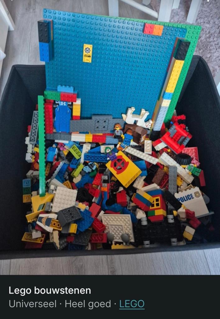 Grote partij LEGO bouwstenen - ruim 6 kg!, Ophalen of Verzenden, Gebruikt, Overige merken