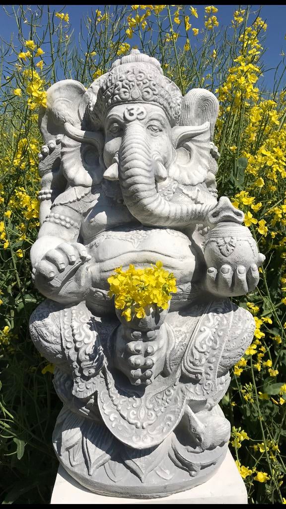 ‼️Ganesha olifantengod olifant Boeddha tempel tempelbewaker, Ophalen of Verzenden, Nieuw, Beton, Boeddhabeeld