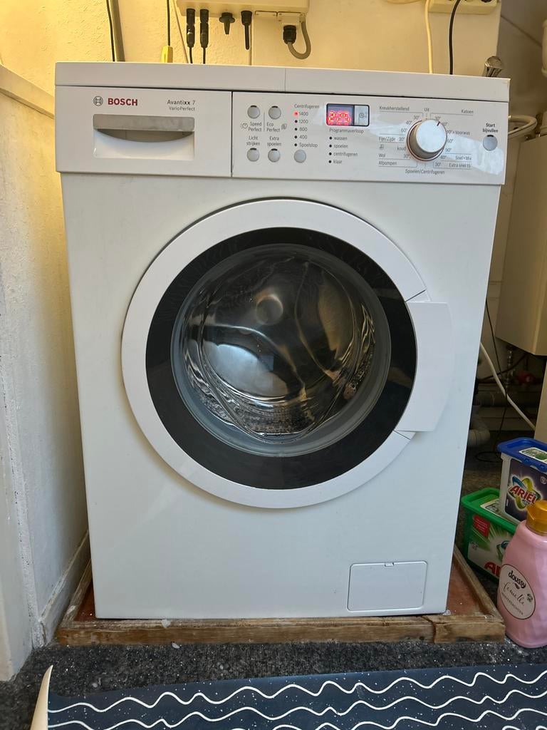 Bosch Avantixx 7 VarioPerfect Wasmachine, Ophalen, Gebruikt, Voorlader, Kort programma