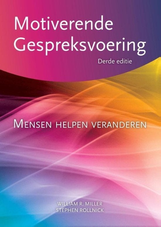 Motiverende Gespreksvoering - Mensen Helpen Veranderen, Ophalen of Verzenden, Zo goed als nieuw, Klinische psychologie