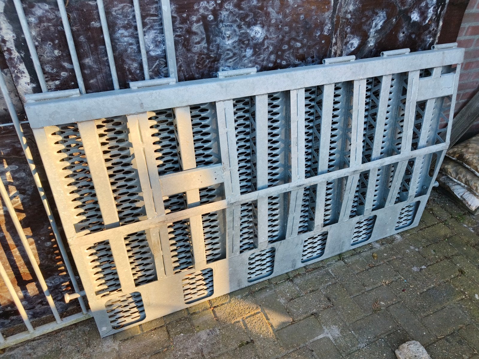 Oprijplaat / Oprijklep, Auto diversen, Ophalen