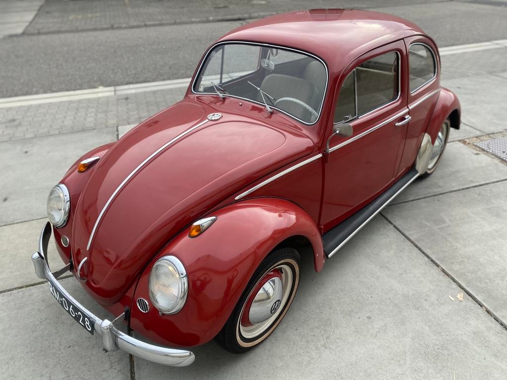 Volkswagen Kever 1963, Achterwielaandrijving, 4 cilinders, Bedrijf, Zilver of Grijs