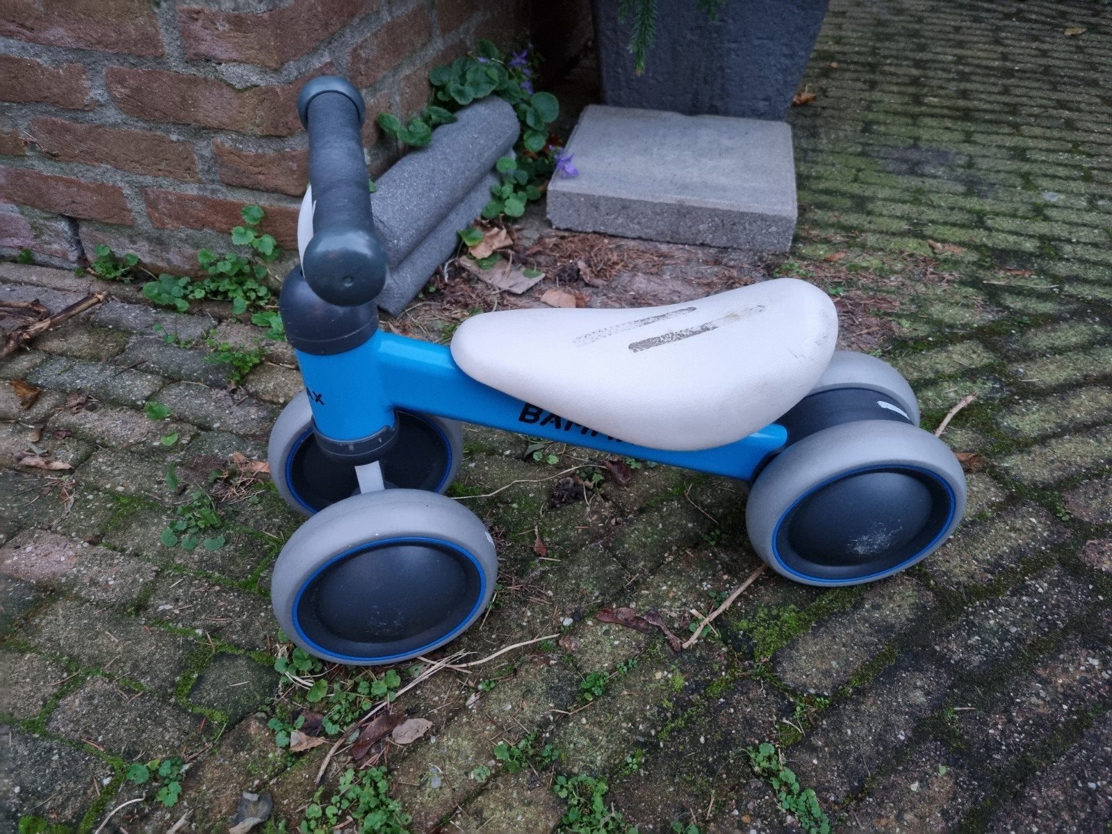 Blauwe loopfiets voor peuters, Ophalen, Gebruikt, Loopfiets