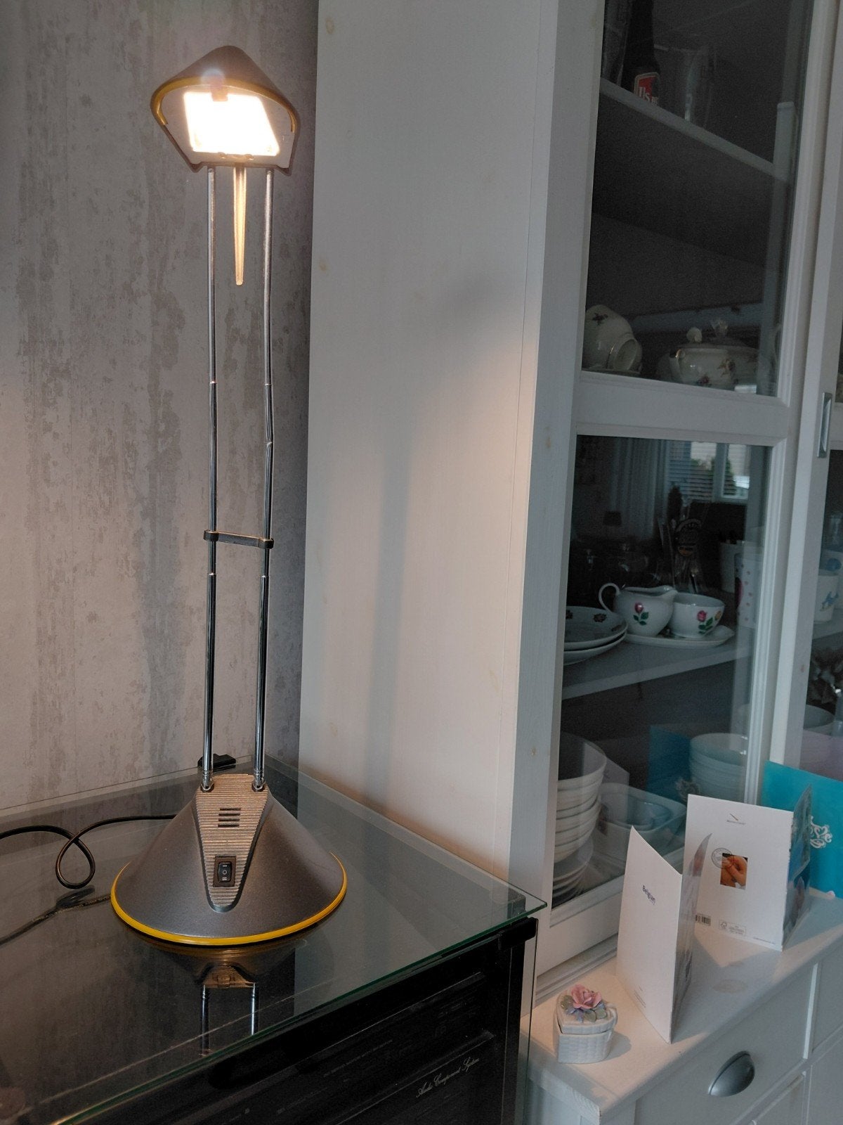 kamerlamp, Ophalen